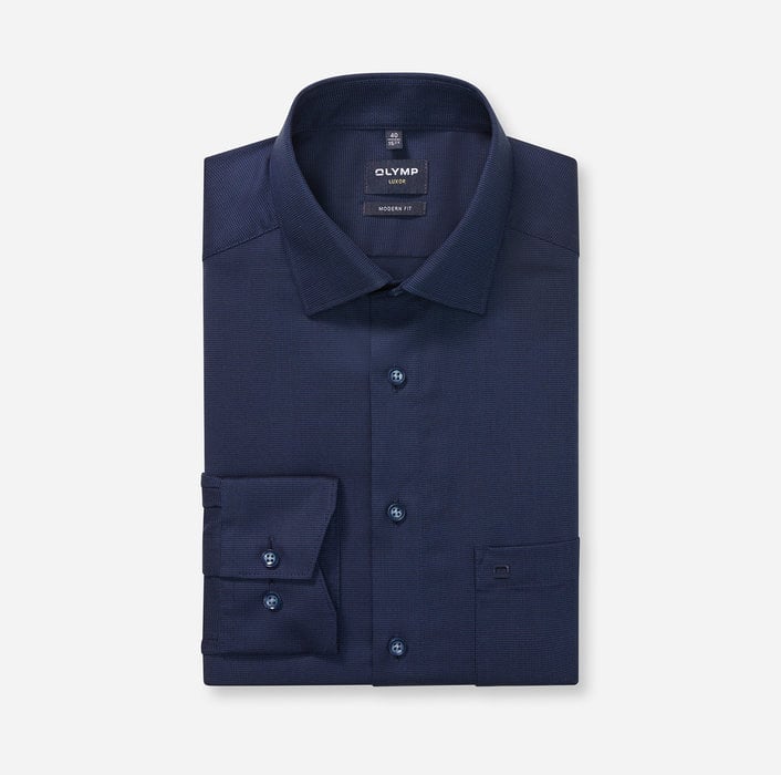 chemise OLYMP Regular faux uni